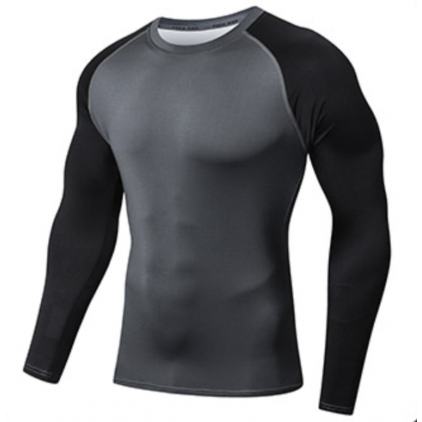 

Рашгард Zrce JCX04 L/S 04 , M INT, Черный;серый, JCX04 L/S