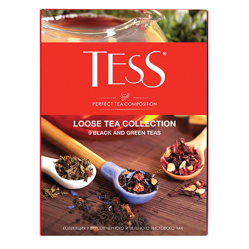 Чай Tess Эксклюзивная коллекция Happy holiday ассорти в пакетиках 48 шт