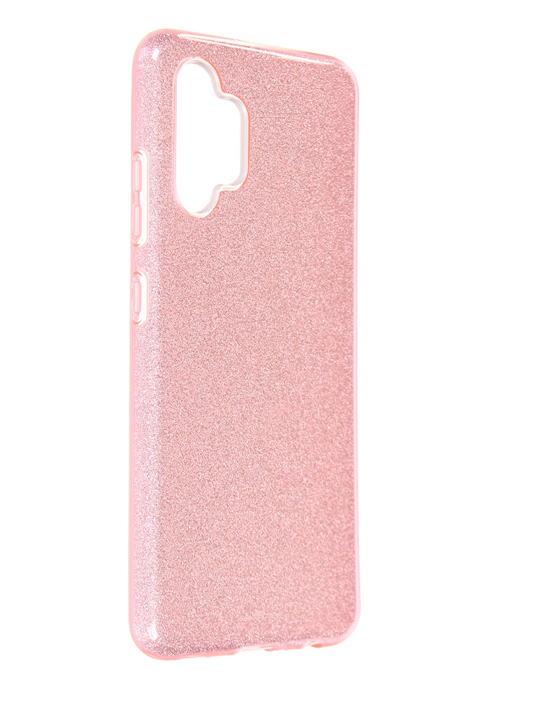 фото Чехол neypo для samsung galaxy a32 4g brilliant silicone pink crystals nbrl22343