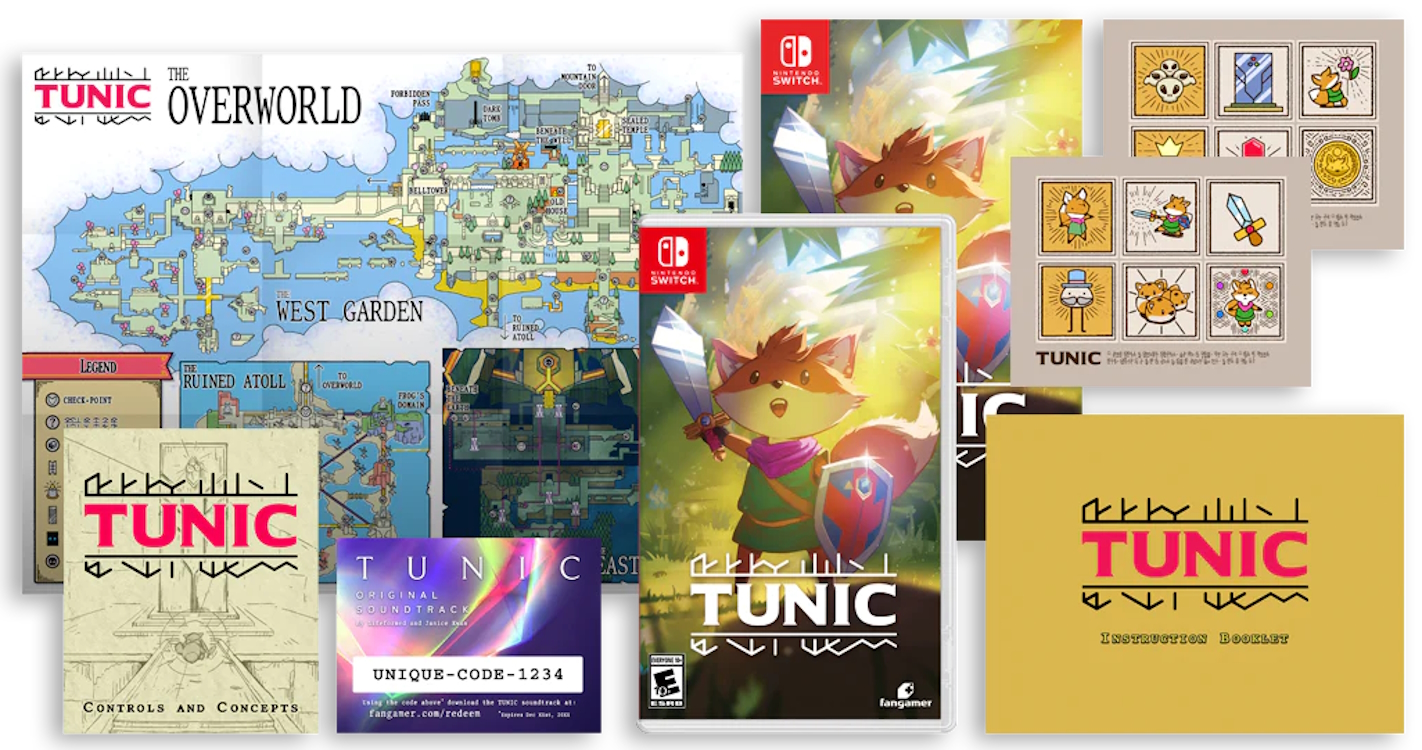 Игра Tunic Deluxe Edition (Nintendo Switch, русские субтитры)