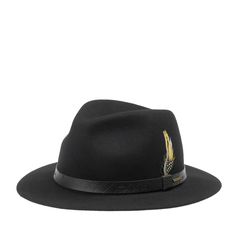 

Шляпа унисекс Stetson 2528108 TRAVELLER WOOLFELT черная, р, Черный, 2528108 TRAVELLER WOOLFELT