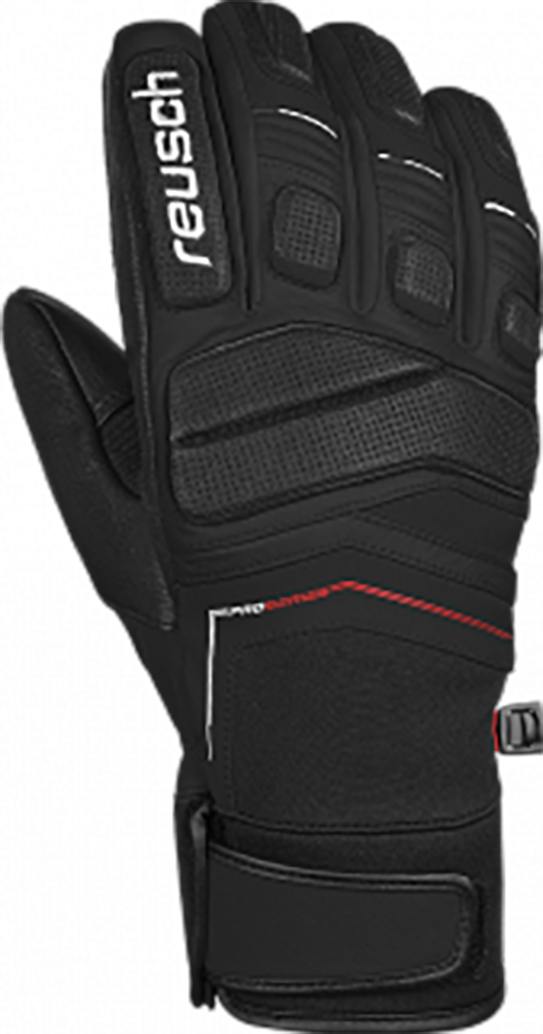 фото Горнолыжные перчатки reusch profi sl (19/20) (black/black melange)