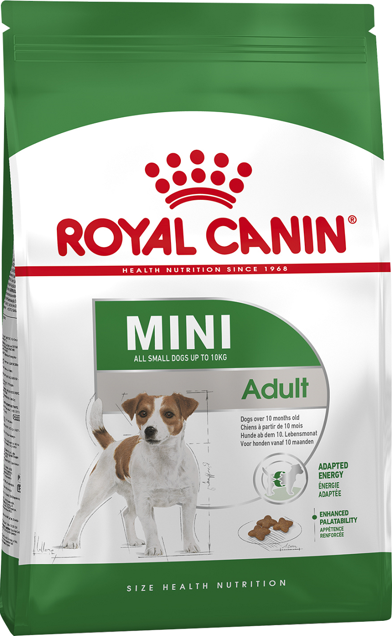 фото Сухой корм для собак royal canin adult mini, рис, птица, 2кг