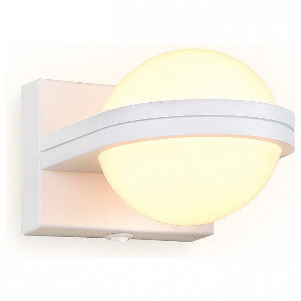 

Ambrella Wall 15 FW555 SWH белый песок LED 3000K 5W 80*80*138
