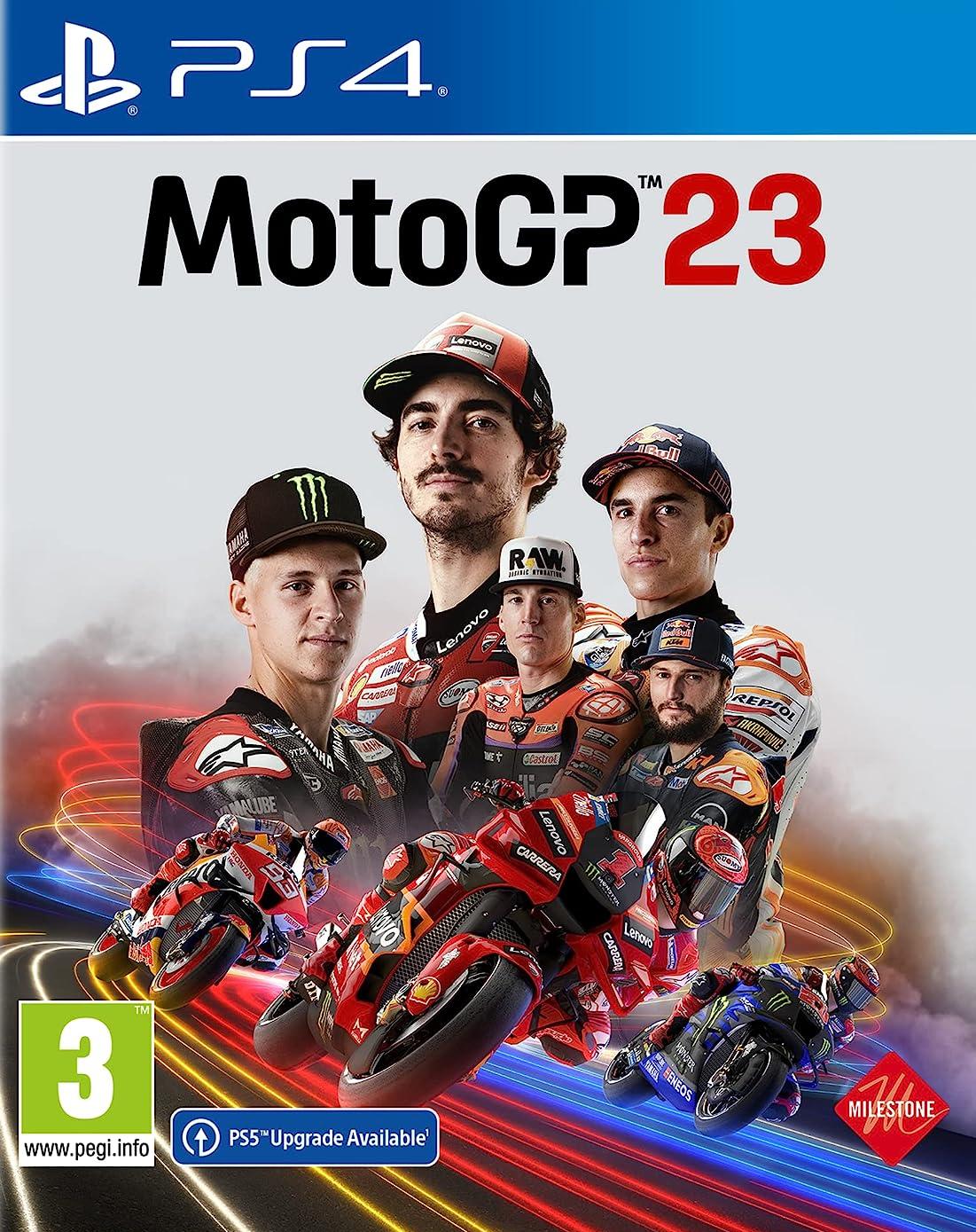 Игра MotoGP 23 (PlayStation 4, полностью на иностранном языке)