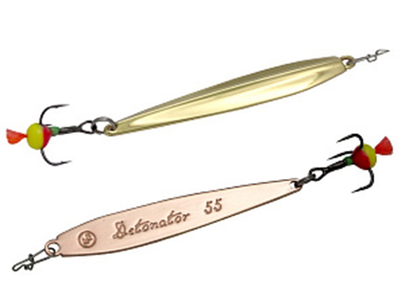 

Блесна вертикальная ECOPRO Detonator, 75мм, 9гр,G/C, Золотистый;оранжевый