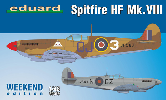 фото Сборная модель eduard 1/48 spitfire hf mk. viii 84132 miniart