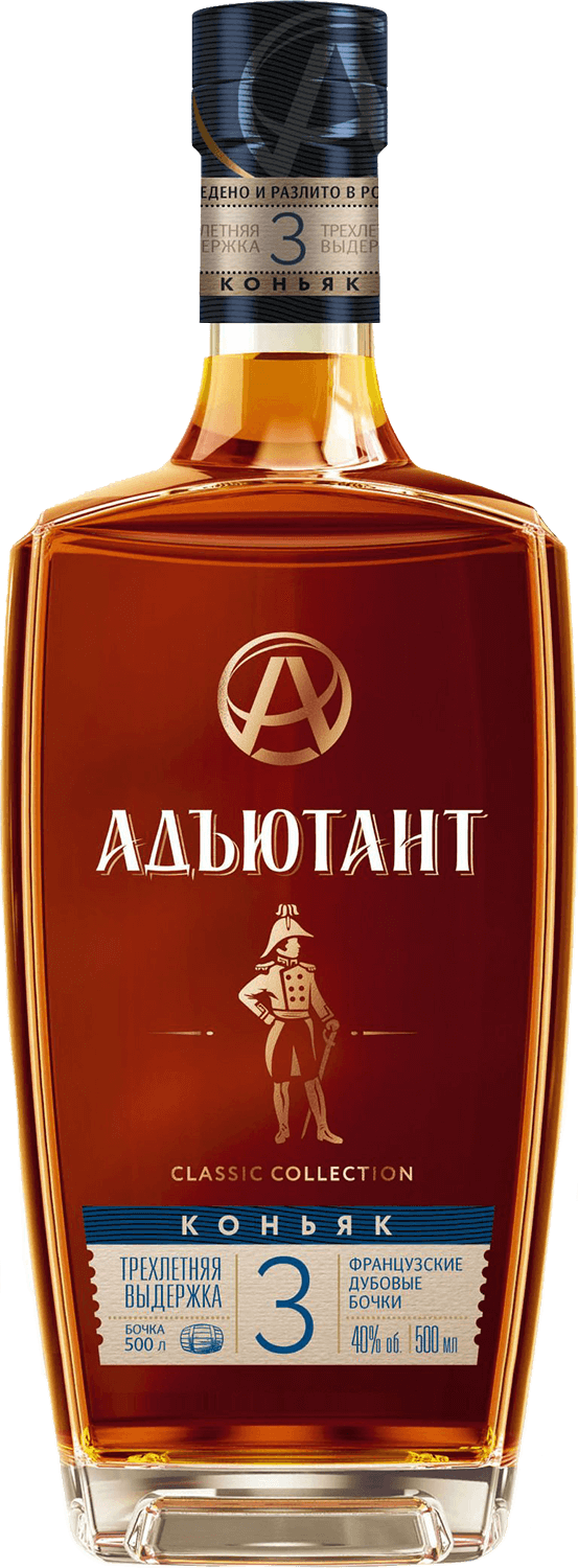 

Коньяк Adyutant 3 y.o.