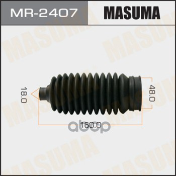 

MASUMA MR2407 Рулевой рейки пыльник MASUMA MR-2407 (пластик) HONDA CROSSTOUR/ TF2. +Хомут