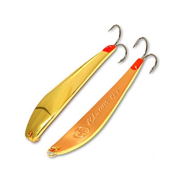 

Блесна вертикальная ECOPRO Clown, 65мм, 13гр, G/C, Двойник, Золотистый;оранжевый