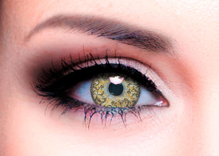 фото Цветные контактные линзы офтальмикс butterfly gold 2 pack pwr -3,50, r 8.6, rose