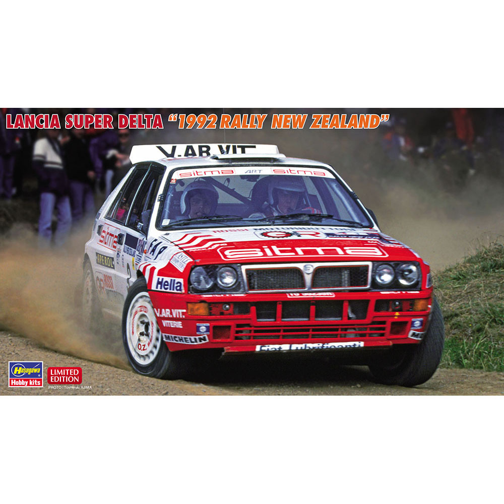 фото Сборная модель hasegawa 1/24 автомобиль lancia super delta `1992 rally new zealand` 20548