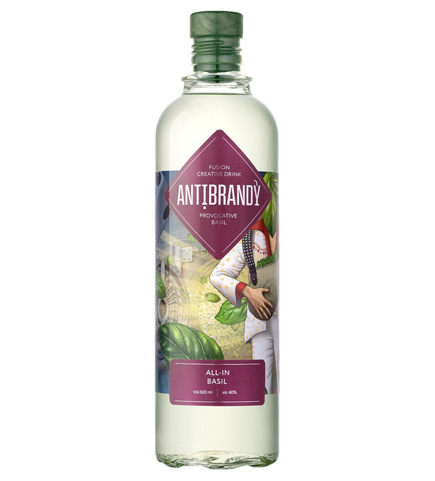 

Спиртной напиток Бренди Antibrandy All-In Basil