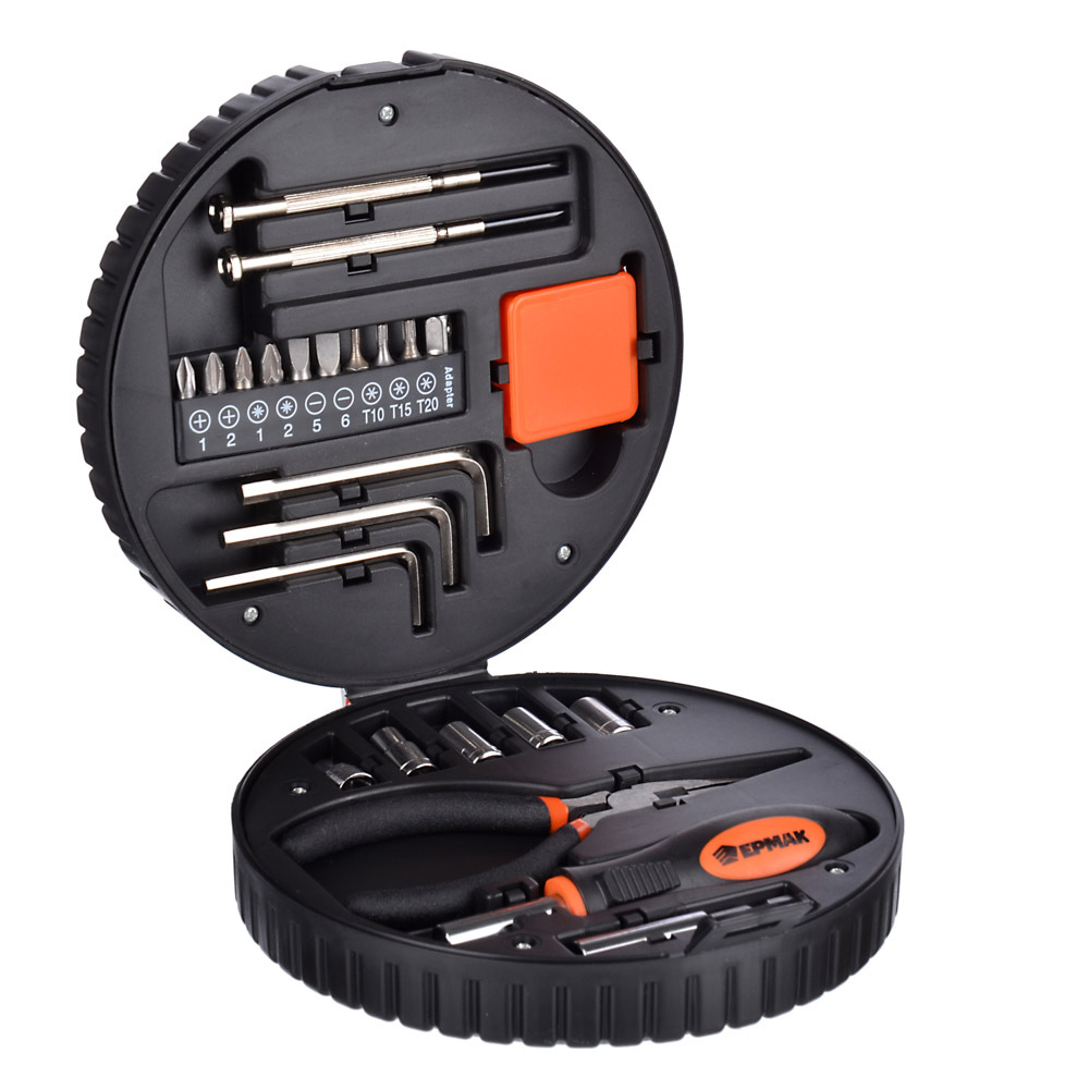 Набор инструмента Ермак 736-185 пластиковых колпачков набор для ниппеля колеса masterprof