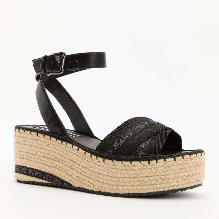 

Эспадрильи женские Pepe Jeans London PLS90669 черные 38 EU, Черный, PLS90669
