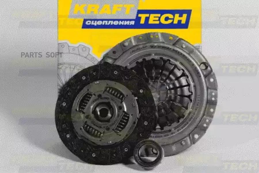 

Сцепление В Сборе (Кмпл.) Aveo T250 1.4, Rezzo 1.6 KraftTech арт. W11215J