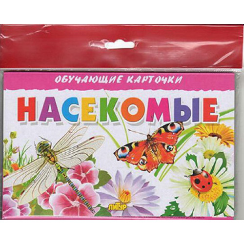 

Карточки. Литур. Насекомые