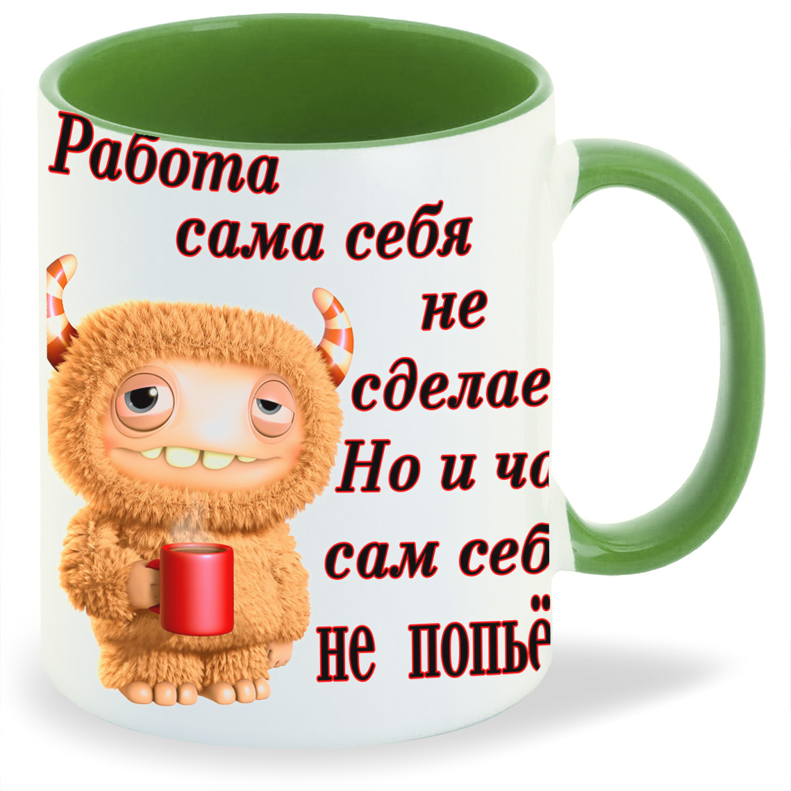 

Кружка CoolPodarok Рик и Морти Открывает глаза, Рик и Морти Открывает глаза