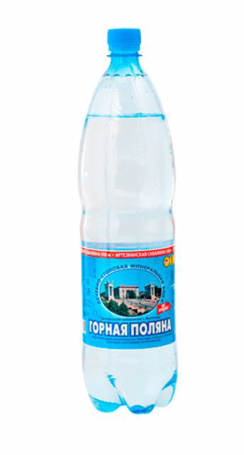 

Вода минеральная Горная поляна газированная 1,5 л