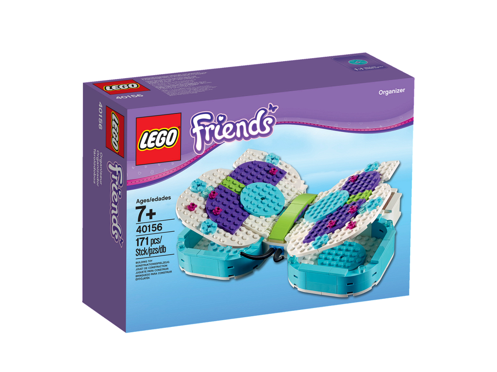 Конструктор Lego 40156 Friends Органайзер бабочка 171 деталь Дания