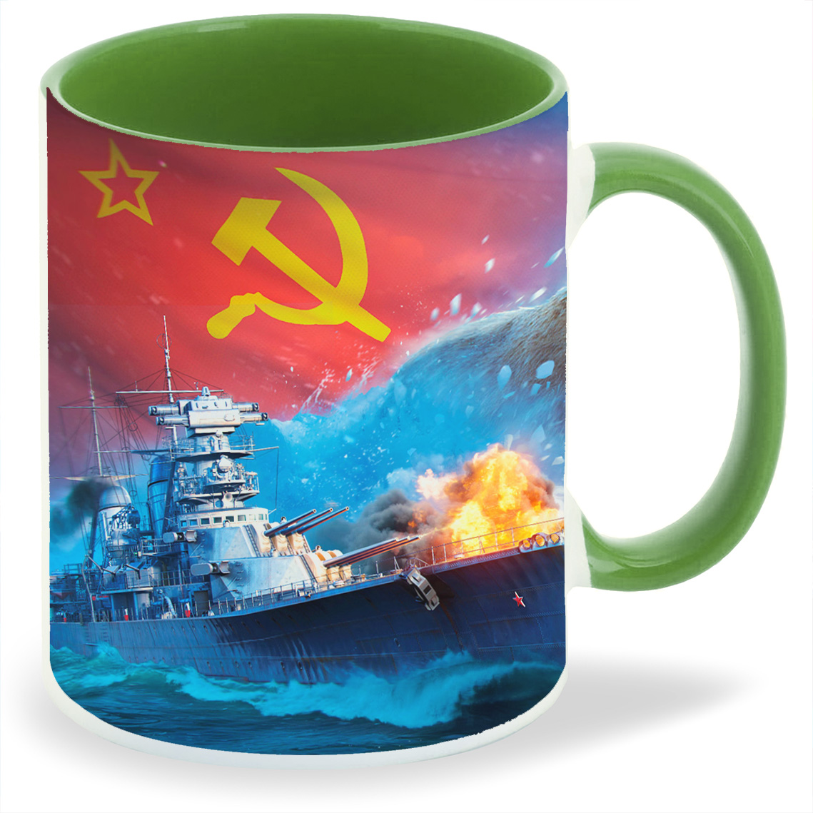 

Кружка CoolPodarok Корабли ВОВ Медведь, Корабли ВОВ Медведь