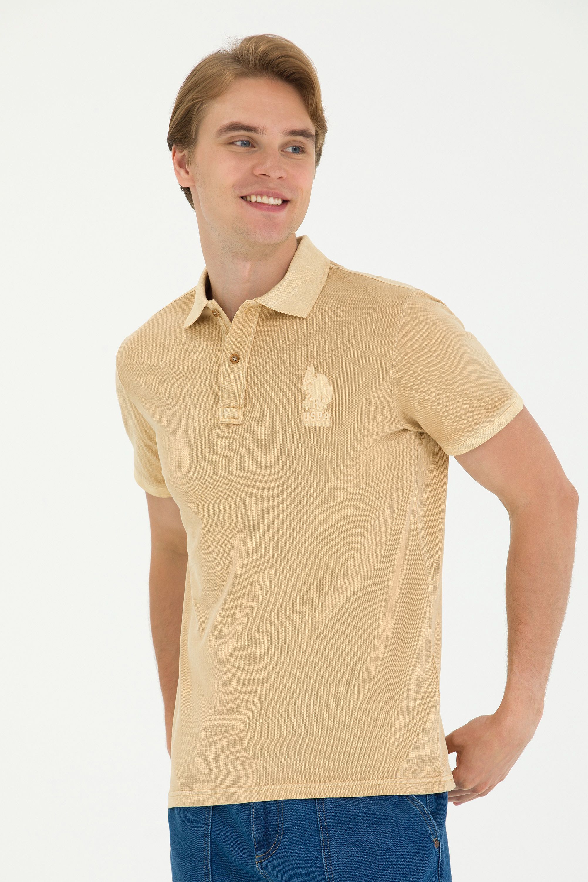 

Футболка мужская US Polo Assn G081SZ0110TJ01IY023 бежевая XS, Бежевый, G081SZ0110TJ01IY023
