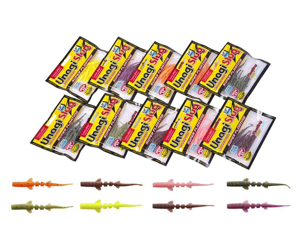

Силиконовая приманка Lucky John Pro Series Unagu Slug 2.5in 63,5 мм, 01SET, 10 шт., Pro Series Unagu Slug 2.5in