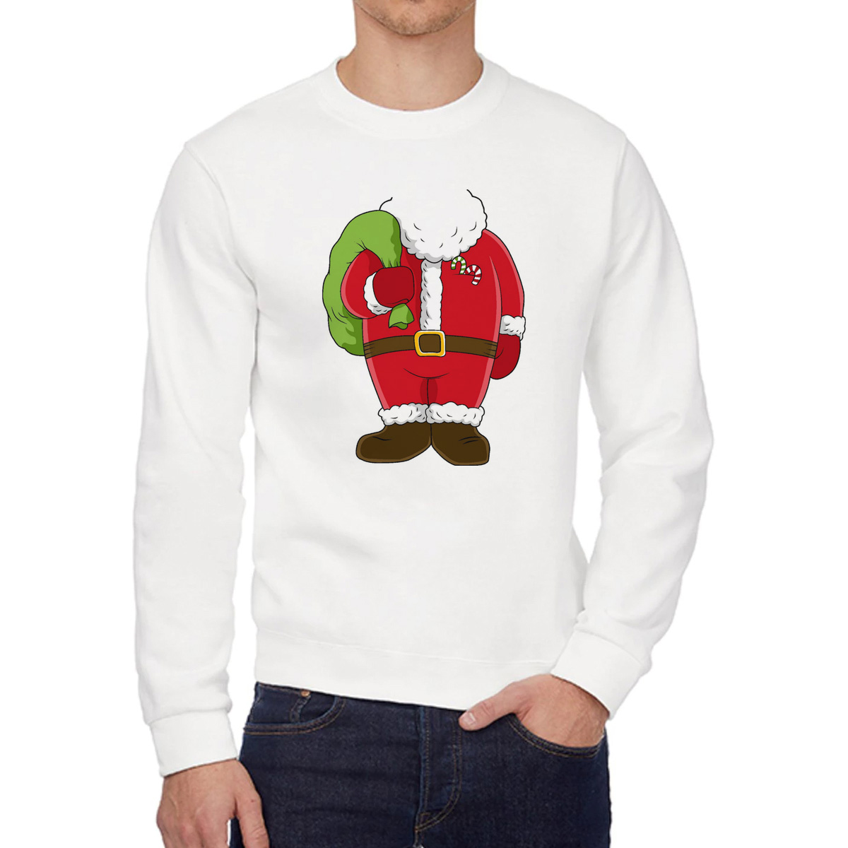 

Свитшот унисекс CoolPodarok W0113772 белый 46 RU, W0113772