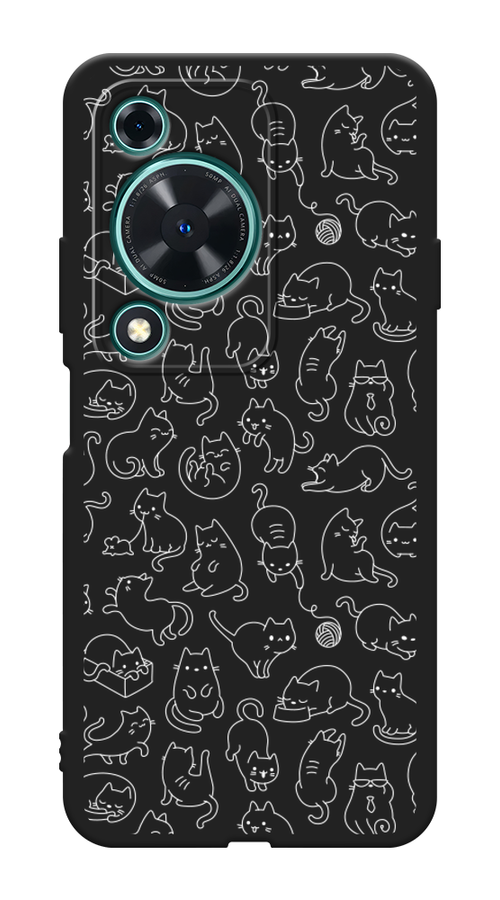 

Чехол Awog на Huawei Nova Y72 "Шкодливые котики", Прозрачный;бежевый, 6123652-1