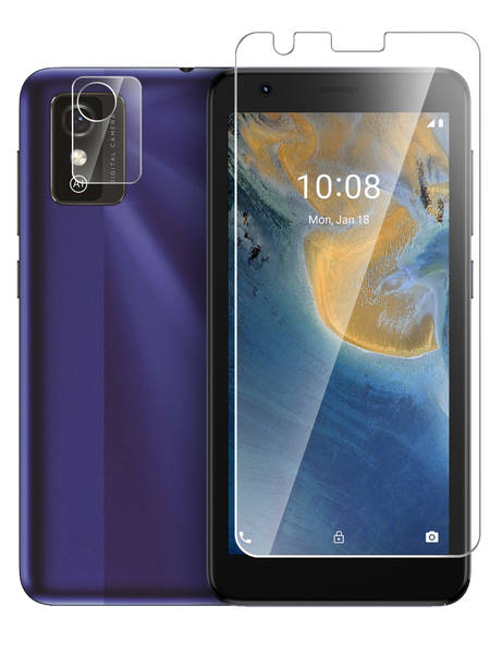 

Гибридное защитное стекло Brozo на экран и камеру ZTE Blade L9, ZTE Blade L9
