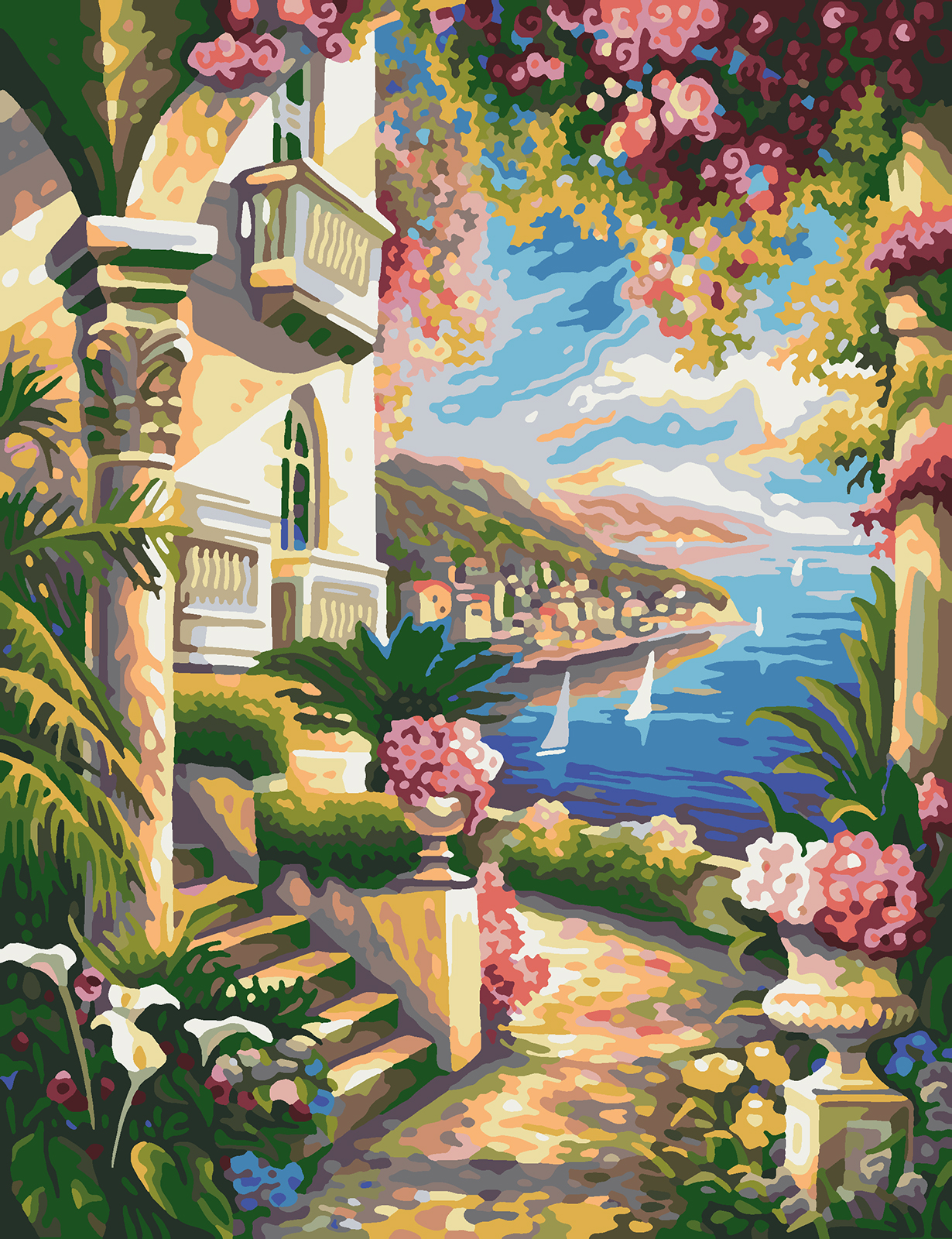 

Картина по номерам Красиво Красим Дом У Моря, 90 х 120 см, Дом У Моря