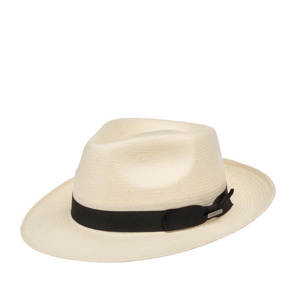 Шляпа унисекс Stetson 2128503 FEDORA TOYO кремовая, р.57