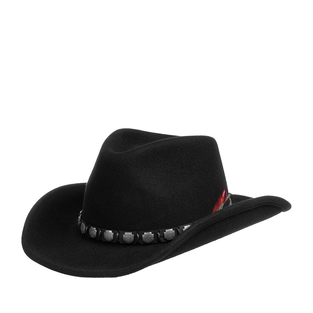 

Шляпа унисекс Stetson 3598102 WESTERN черная, р.55, Черный, 3598102 WESTERN