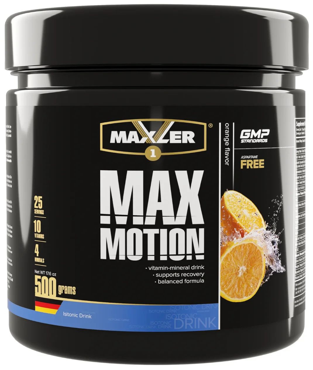 

Maxler Max Motion (500гр) (Апельсин), Max Motion