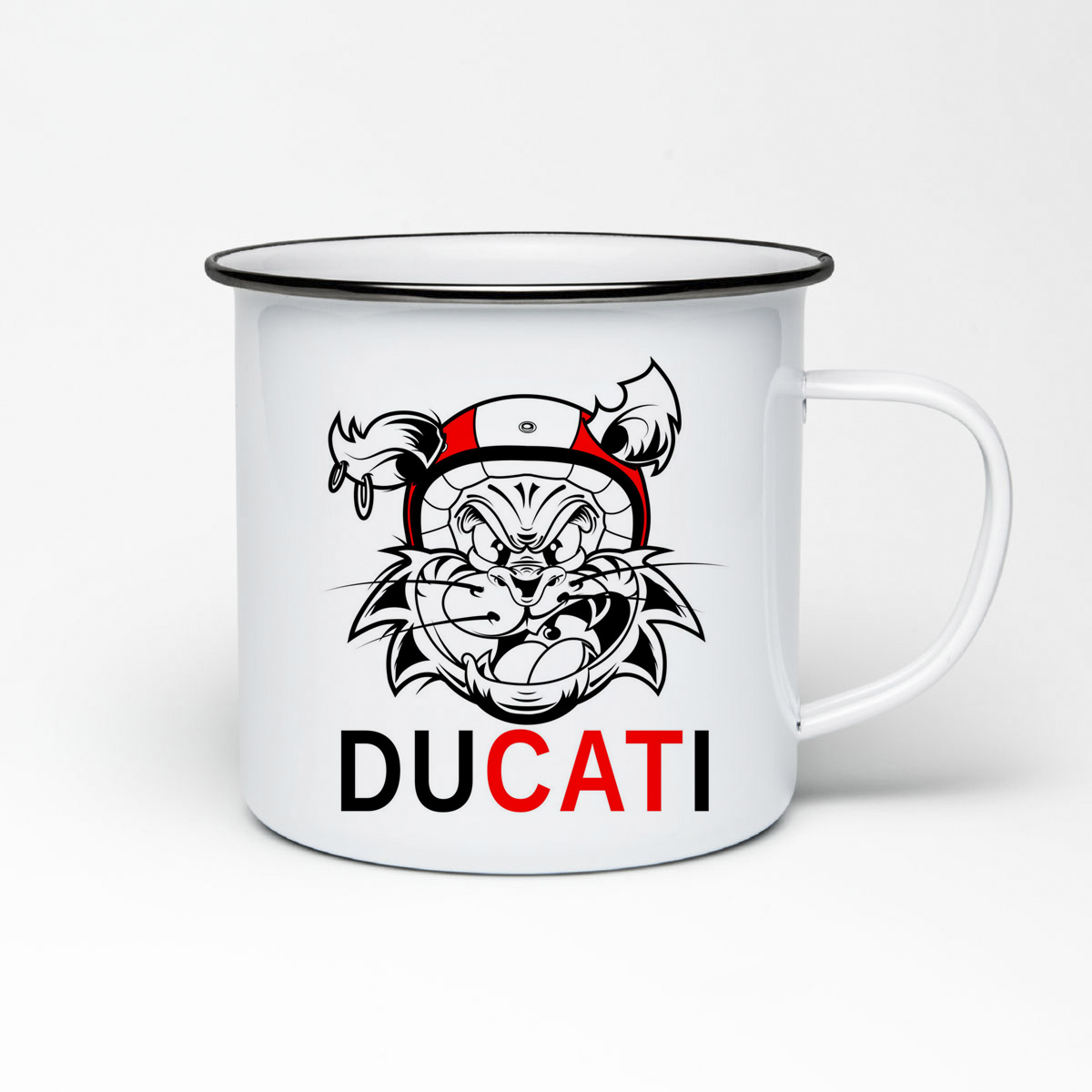 

Кружка металлическая CoolPodarok Ducati