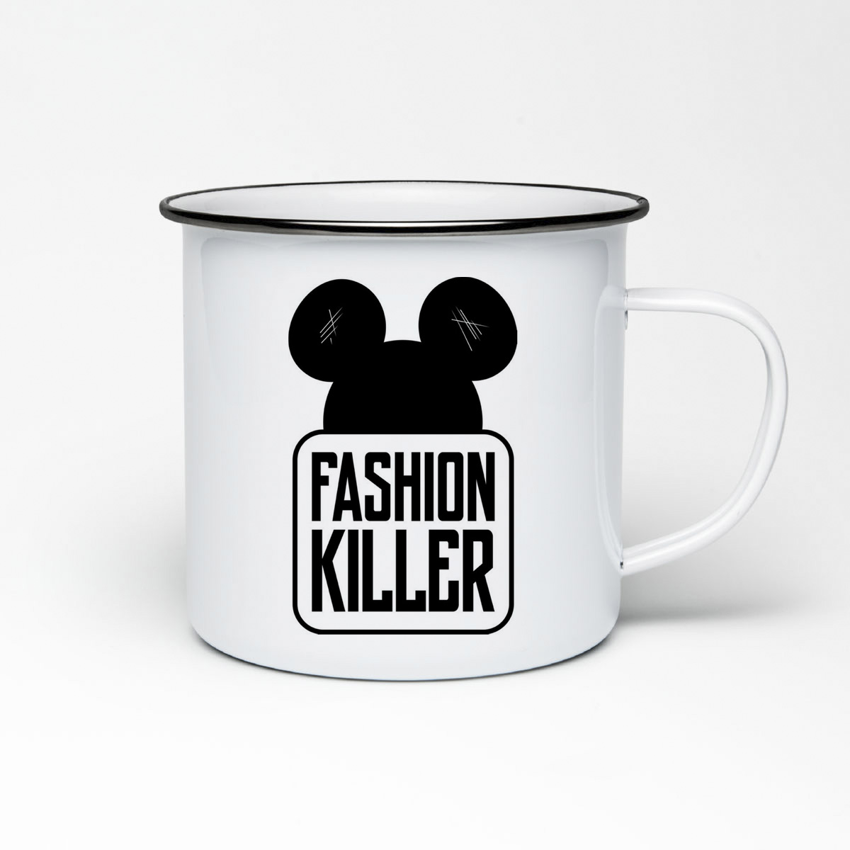 

Кружка металлическая CoolPodarok Fashion killer