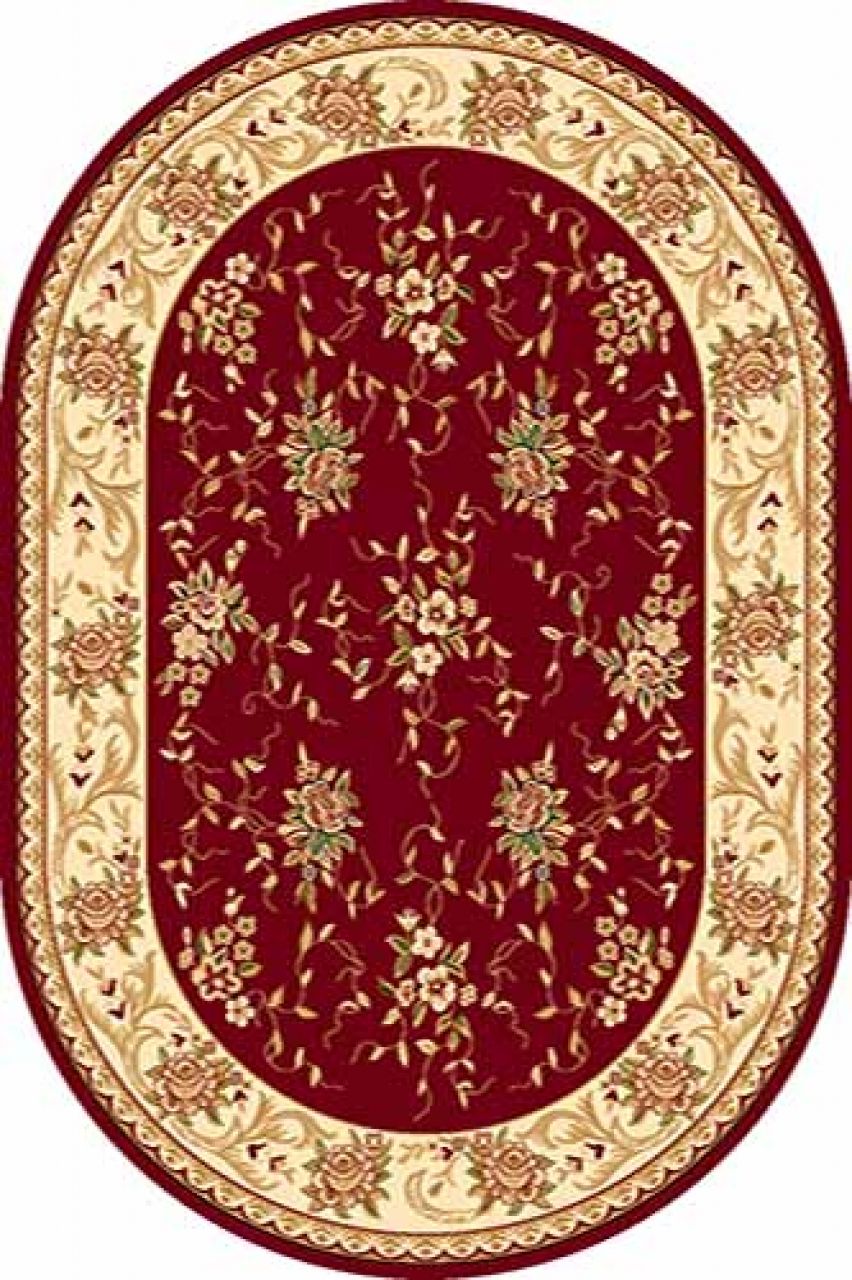 

Ковер VALENCIA 5455 RED Овал