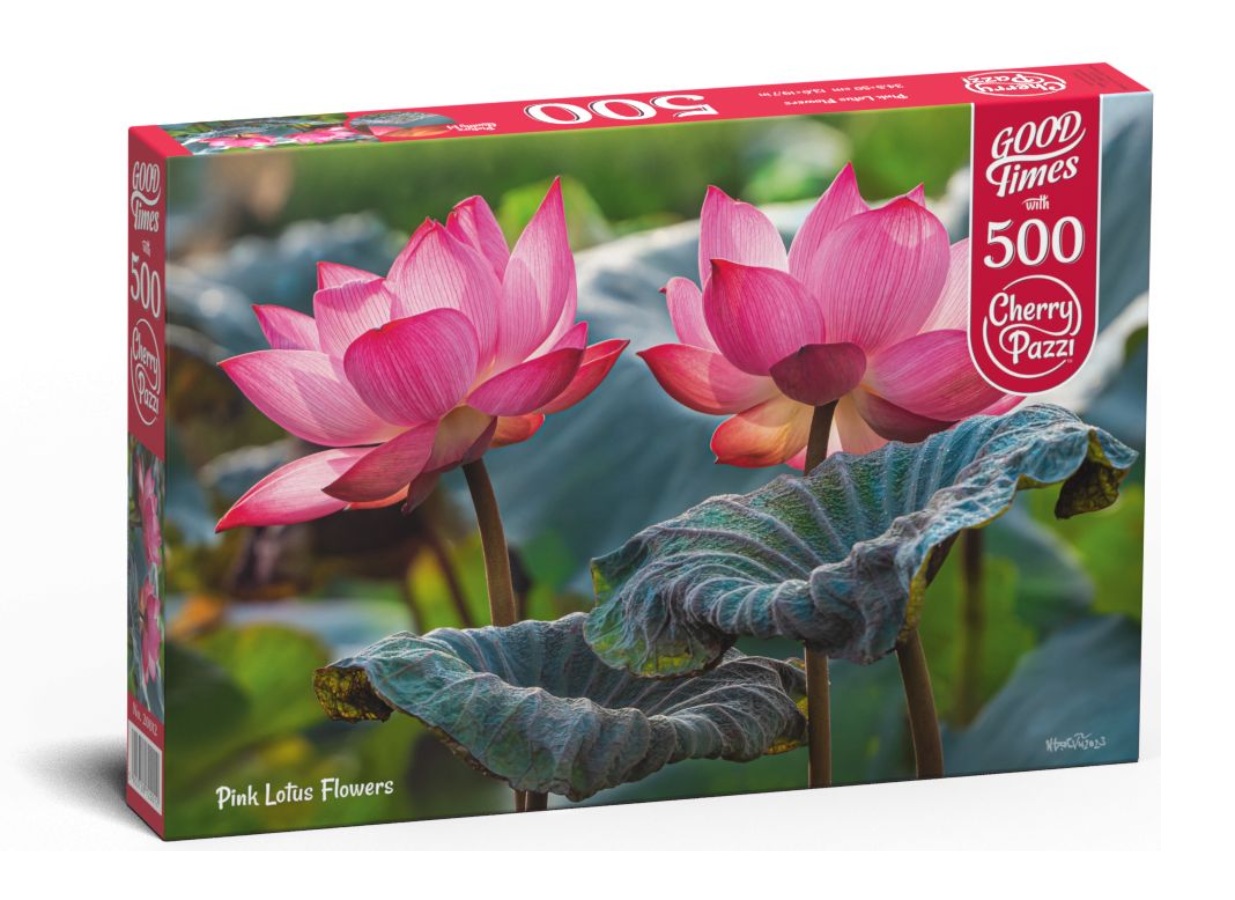 

Пазл Cherry Pazzi 500 деталей Розовые цветы лотоса, CP500