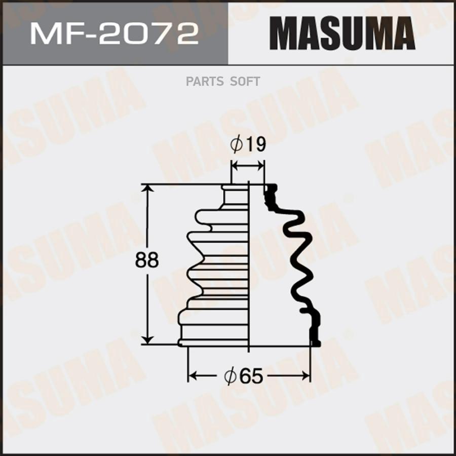 

MASUMA MF2072 Пыльник ШРУСа MASUMA MF-2072