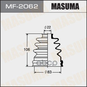 

MASUMA MF2062 Пыльник ШРУСа MASUMA MF-2062