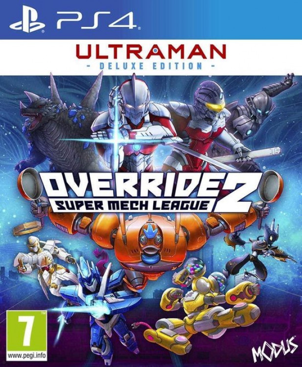 Игра Override 2: Ultraman Deluxe Edition (PlayStation 4, полностью на иностранном языке)