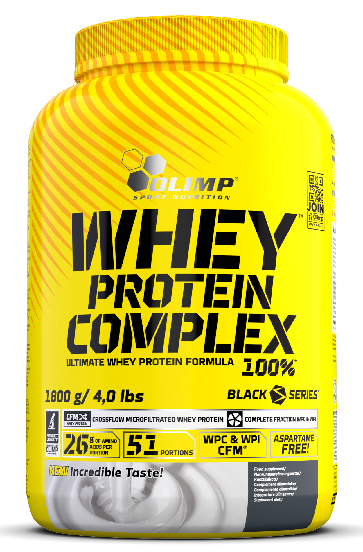 фото Сывороточный протеин olimp sport nutrition 100% whey protein complex 1800 г печенье-крем