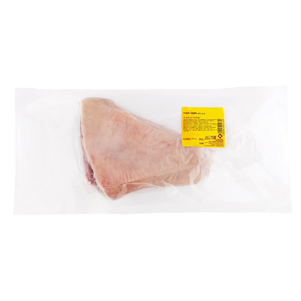 Рулька свиная Останкино охлажденная +-1,25 кг