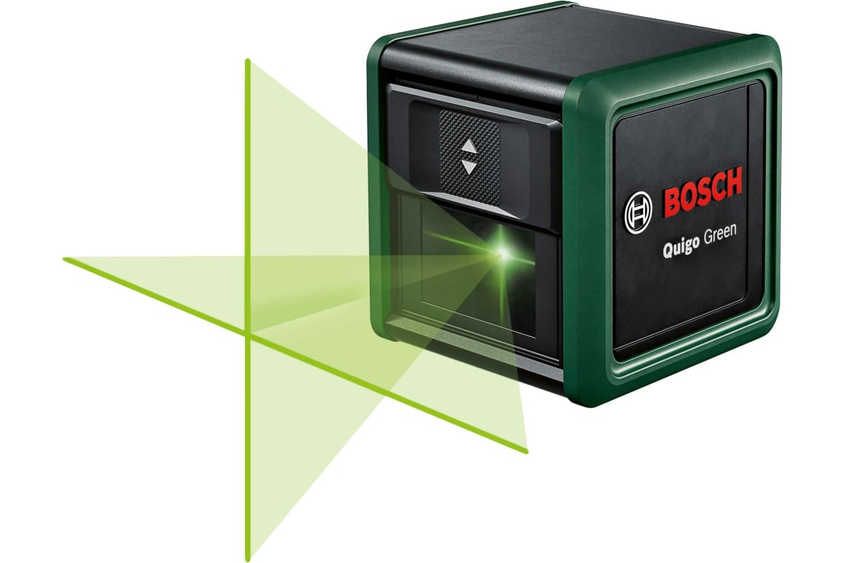 

Лазерный нивелир Bosch 0603663C02 QUIGO Green Basic + универсальный зажим MM2