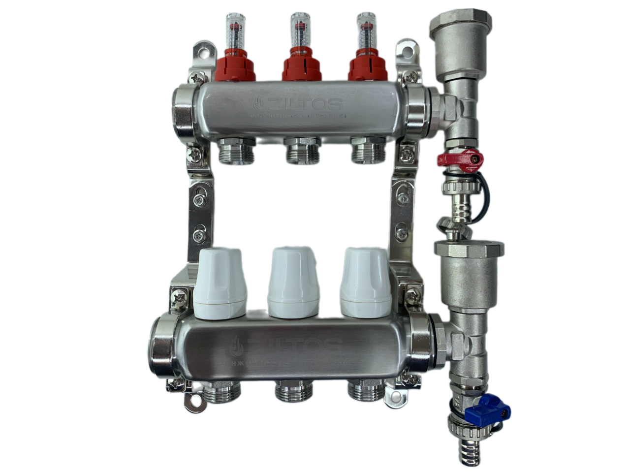 Коллектор для теплого пола 3 выхода 1