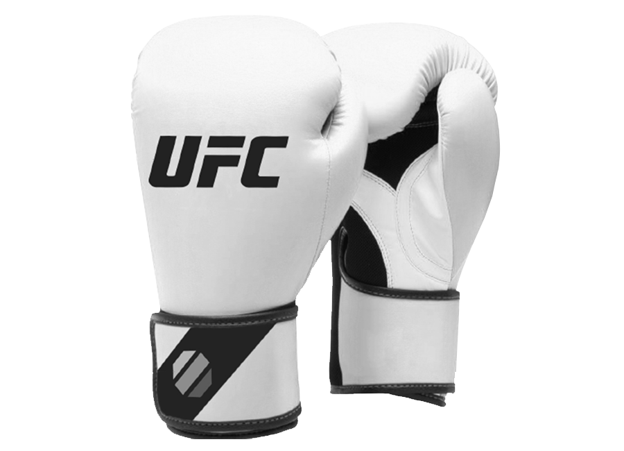фото Ufc перчатки тренировочные для спарринга белые - 18 oz