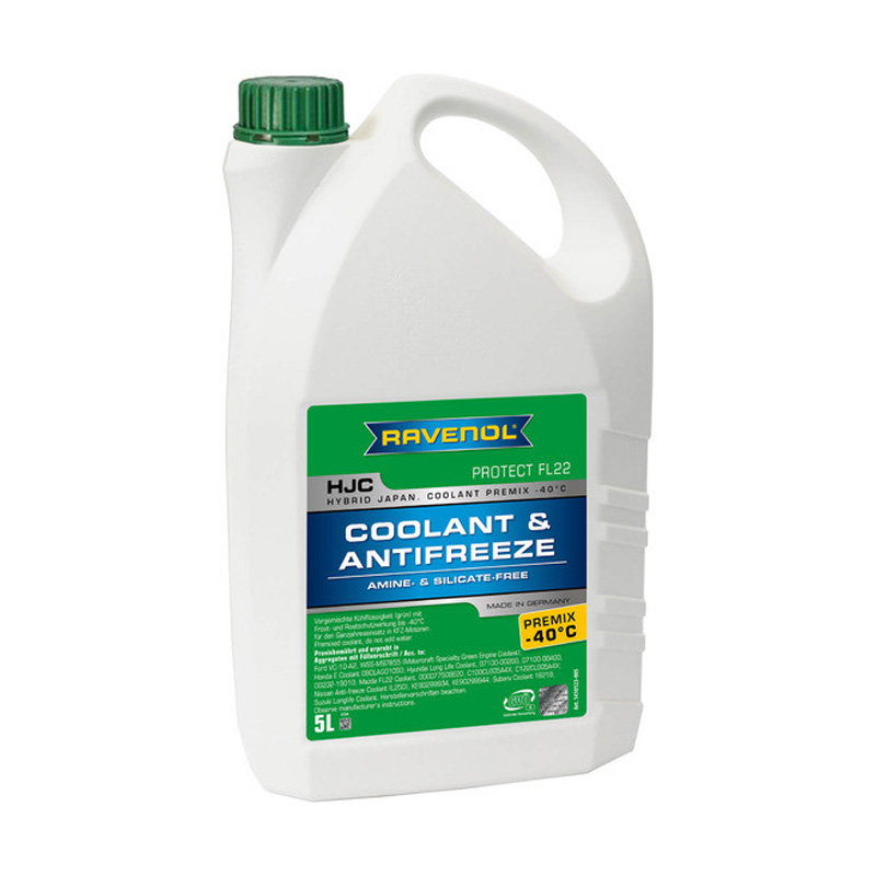 фото 1410123005_антифриз hjc protect fl22 premix -40c(готовый),5л ravenol