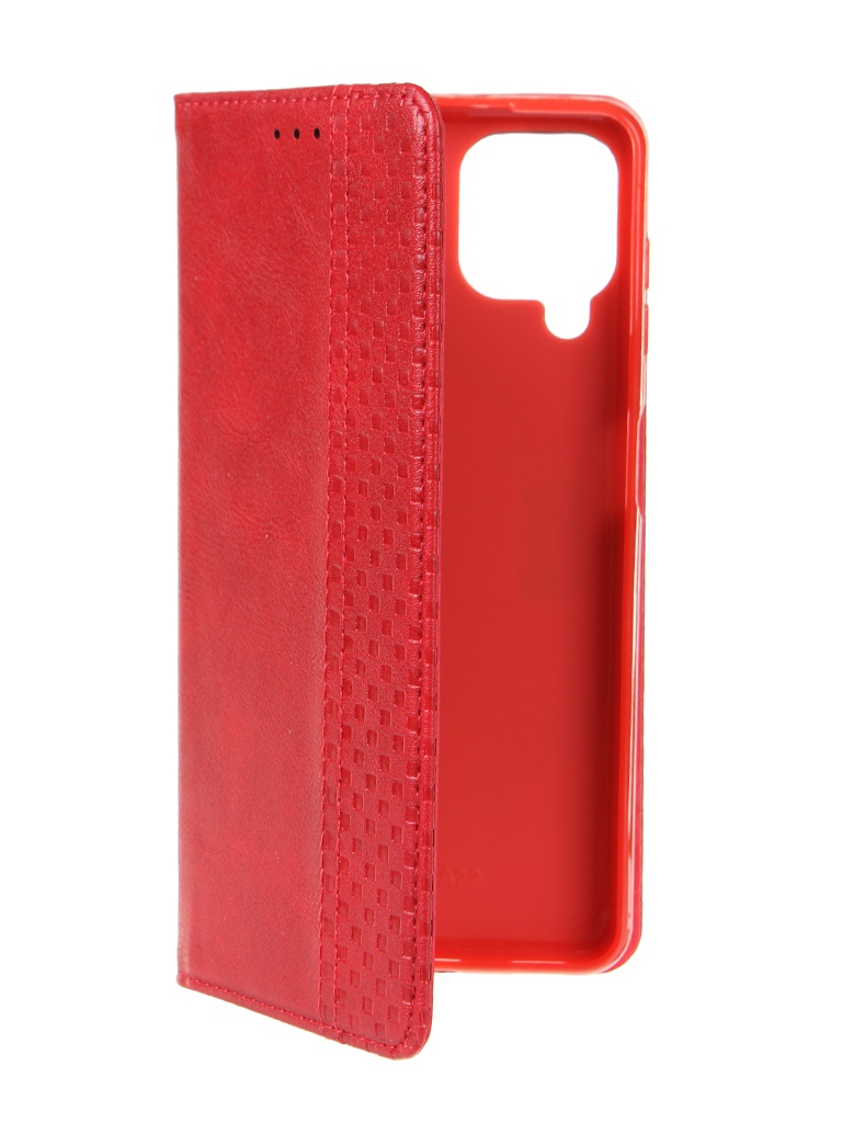 фото Чехол neypo для samsung galaxy a22 2021 wallet red nw47393