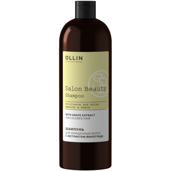 

Шампунь Ollin Salon Beauty для окрашенных волос с экстрактом винограда 1000 мл
