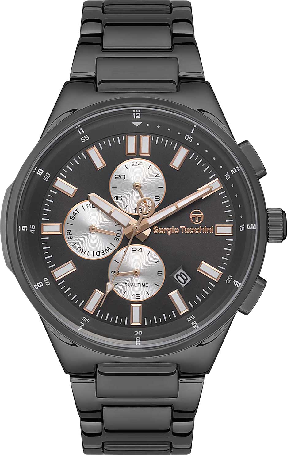 фото Наручные часы мужские sergio tacchini st.1.10211-5 черные